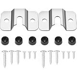Flintronic Dart Board Bracket - 2 Sets Hanging Dart Board, Hanging Screw Hook Kit Accessories, Dart Mounting Hardware Kit, Dart Boards Brackets Wall Mount Bracket Hooks