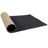 ZUEXT 10.6" x 43.3" Black Skateboard Grip Tape Sheet (110x27cm)