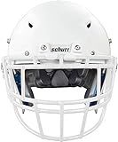 Schutt Vengeance Varsity Facemask for Vengeance Pro LTD Football Helmets, V-EGOP II-TRAD-NB Facemask, White, Carbon Steel