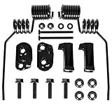 Dueilgo Spring Style Rail Mount Ice Scratchers, Snowmobile Ice Snow Scrtchers Kit Snowmobile Ice Sratchers Compatile with REV G4 REV-XM REV-XP Summit, Replace OEM# 860201728