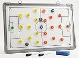 Murray Sporting Goods Magnetic Soccer Dry Erase Coaches Clipboard | Large Soccer Magnet Lineup Coaching Strategy Tactics Board