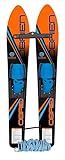 O'Brien All-Star Water Skis with Trainer Bar & Rope— Combo Waterskis for Kids & Beginners Learning to Ski