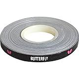 Butterfly Side Tape to Protect The Edges of Your Rubber and Blade for Table Tennis/Ping Pong Paddles - Color Black/White/Magenta - Width 6mm - Rolls Come in 10m (20 Rackets) and 50m (100 Rackets)