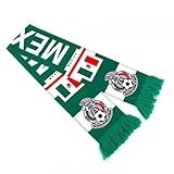 2-pack Of Soccer National Team Scarves,Soccer Fans Souvenir Double Side Logo Print Scarf,World Top 40 National Team Scarf(Mexico)