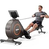 Niceday Rowing Machine, Magnetic Rower for Home Use, Smart Rowing Machine Bluetooth Compatible with Kinomap APP, Rower Machine with 16 Resistance Levels & 350 LBS Weight Capacity