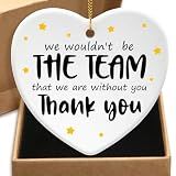 Boss Gifts for Men Women Ceramic Ornament Leadership Gift for Managers Leaders Bosses Appreciation Thank You Team Gifts Ideas for Coworkers Employees