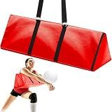 Gemscream Volleyball Passing Training Pad with Adjustable Straps, Forearm Bump Technique Trainer, Triangle Alignment Practice Aid for Skill Development, Team Drills, Indoor Outdoor Use