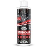 SPORTMEDIQ Pro Grade Liquid Chalk – Mess Free Professional Hand Grip for Gym, Weightlifting, Rock Climbing, Gymnastics, Rock Climbing - Dries in Seconds - 8.5 Oz