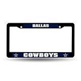 Rico Industries NFL Dallas Cowboys Plastic License Plate Frame, 6 x 12.25-"