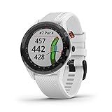 Garmin Approach S62, Premium Golf GPS Watch, Built-in Virtual Caddie, Mapping and Full Color Screen, White