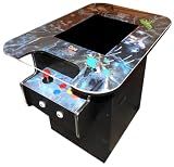 Cocktail Arcade with 60 Classic Arcade Games | Full Size Arcade Machine | Original, Classic Design | 2-Player | Full Size LCD Screen, Buttons and Joystick (60 Games)