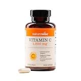 NatureWise Vitamin C 1000mg Capsules - Extra Strength Vegan Vitamin C for Daily Antioxidant & Immune Support - Non-GMO, USA Manufactured - 60 Capsules[60-Day Supply]