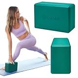 Gaiam Yoga Block - Supportive Latex-Free Eva Foam - Soft Non-Slip Surface with Beveled Edges for Yoga, Pilates, Meditation - Yoga Accessories for Stability, Balance, Deepen Stretches