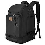 50L Ski Backpack - Water-resistant Ski Boot Bag for Men & Women, Ski Bag with Helmet Holder, Separate Compartments for Goggles, Gloves, Snowboard & Accessories, Durable Ski Carry On Backpack