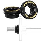 POWER GUIDANCE 50mm Barbell Clamps Barbell Collars, Quick Release Weight Olympic Barbell Clips for Bars, Non-Slip Olympic Barbell Clamps for Workout Weightlifting Fitness Training