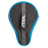 STIGA Ping Pong Paddle Cover – Padded Table Tennis Racket Case with Heavy-Duty Vinyl Construction, Zipper Closure, Reinforced Edge Protection for Travel and Storage