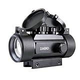 KASENTE 1x40 Red Green Dot Sight Rifle Scope with 20mm / 11mm Picatinny Dovetail Rail Mount