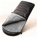 FARLAND Sleeping Bags for Adults Cold Weather & Camping, Fleece-Lined