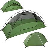 Clostnature 1 Person Lightweight Backpacking Tent, Easy Setup Tent