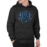 Junk Food NFL - Detroit Lions - Spotlight - Officially Licensed Adult Pullover Fleece Hoodie for Men and Women