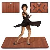 Neoflavie Tap Dance Floor,48×31.5” Portable Dance Floor for Any Surface