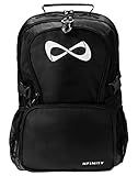 Nfinity Classic Cheer Backpack – Lightweight Sports Backpack with Detachable Pouch and Laptop Sleeve – Ideal for Cheerleading, Travel, and Daily Use