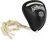 Fairtex Muay Thai GC2 Groin Steep Cup for Combat Sports | Muay Thai & Kickboxing Groin Protection for Men, Youth, & Boys Stainless Steel & Adjustable Fit (Large-Black)