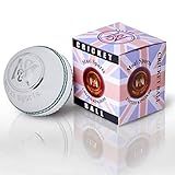Mozi Sports® Leather Cricket Ball Senior Hand Stitched Match Quality Balls Weight 5.50oz (White)
