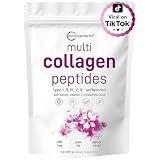 Micro Ingredients Multi Collagen Peptides Powder, 2lb (82 Servings)