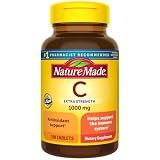 Nature Made Extra Strength Vitamin C 1000 mg Tablets, Adult Vitamin C Tablets for Immune Support, 100 Count, 100 Day Supply