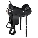 HILASON Flex Tree Western Horse Saddle Cordura Synthetic Trail & Pleasure | for Horses
