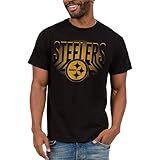 Junk Food Unisex Adult Nfl Team Spotlight T-Shirt, Black, Large US