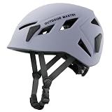 OutdoorMaster Rock Climbing Helmet Adults Mountaineering Helmet Arborist Helmet Hiking Caving Search and Rescue Tree Climbing Helmet Adjustable