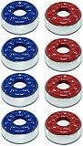 YDDS Indoor Shuffleboard Pucks - Set of 8 - Home Games Dia 2-1/8” 53mm
