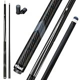 CRICAL Carbon Fiber Pool Cue Stick 58in Low Deflection Billiard Cue