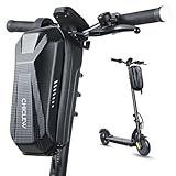 CHICLEW 3L Large Scooter Bag, Quick Release Portable Electric Scooter Storage Bag, Waterproof XL Scooters Handlebar Bag for Scooters, Bikes, Segway Ninebot and NIU