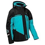 Castle X Women's Phase G4 Jacket (Black/Turquoise - Large)