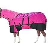 HILASON 1200D Waterproof Winter Horse Blanket Neck Cover Belly Wrap | Turnout Blankets for Horses