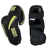 Sherwood Rekker Legend 4 Senior Adult Junior Ice Hockey Elbow Pads, Protective Gear (Senior, Large)