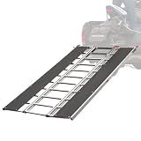 Black Ice 7' 10" x 54" Snowmobile Ramp, 1,500 lb Cap, Folding