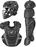 Easton | Phenom Series Catcher’s Set | NOCSAE Certified | Adult, Intermediate, Youth Sizes | Multiple Colors (Charcoal, Intermediate)