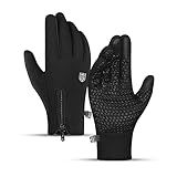 Winter Sport Gloves, Ultimate Waterproof & Windproof Thermal Non-Slip Gloves, Update Sport Gloves for Men Women, Comfortable Warm Touch Glove for Outdoor