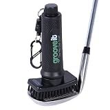 Grooveit The Wet Club Scrub Golf Water Brush - 3 Year Warranty - Anti-Leak Design - Magnetic Brush with Nylon-Bristle Head - Patented Pump for Easy Cleaning - Wide Cleaning Coverage - Long Lasting