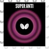 Butterfly Super Anti Table Tennis Rubber Table Tennis Rubber - 1.9 mm - Red or Black - 1 Inverted Table Tennis Rubber Sheet - Professional Table Tennis Rubber