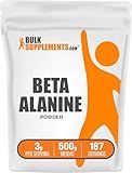 BulkSupplements.com Beta Alanine Powder - Beta-Alanine Supplement, Pre-Workout Supplement - Unflavored & Gluten Free, 3g per Serving, 500g (1.1 lbs) (Pack of 1)