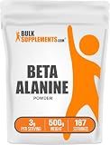 BulkSupplements.com Beta Alanine Powder - Beta-Alanine Supplement, Pre-Workout Supplement - Unflavored & Gluten Free, 3g per Serving, 500g (1.1 lbs) (Pack of 1)