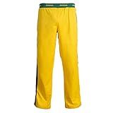 Unisex Brazil Flag Green Yellow Capoeira Kids Youth Martial Arts Elastic Sport Pants 13-14 yrs