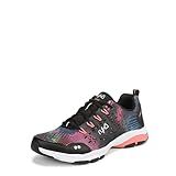 Ryka Women's Vivid RZX Cross Training Shoes Black Tie Dye 9 W