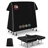 SILIVN Ping Pong Table Cover 9x5 FT, 420D Oxford Waterproof
