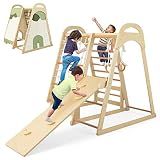 Costzon 7-in-1 Montessori Indoor Jungle Gym Climbing Toys for Toddlers